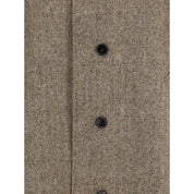 Brown Cotton Coat