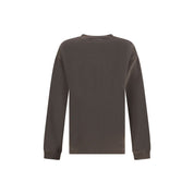 Brown Cotton Sweatshirt
