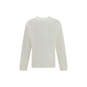 White Cotton Sweatshirt