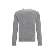Gray Fleece Wool Sweatshirt