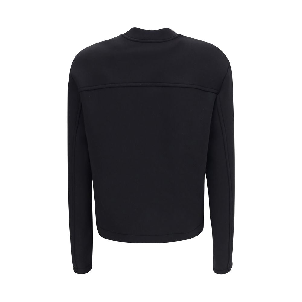 Black Viscose Sweatshirt