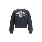 Svarta bomullssweatshirts