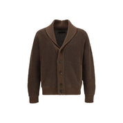 Brown Cashmere Cardigan