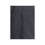 Black Polyester Shell Jacket