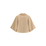 Beige Wool Coat