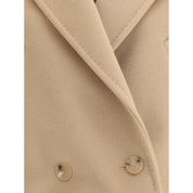 Beige Wool Coat