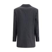 Black Fleece Wool Blazer