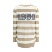 Multicolor Fleece Wool Cardigan