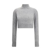 Gray Cashmere Sweatshirt
