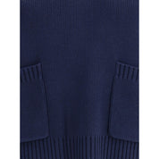 Blue Cotton Sweatshirt