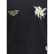 Black Cotton Sweatshirt