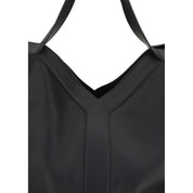 Axelremsväska i svart kalvskinn, Bos Taurus