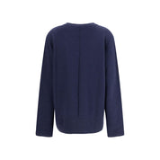 Blue Wool Sweatshirt