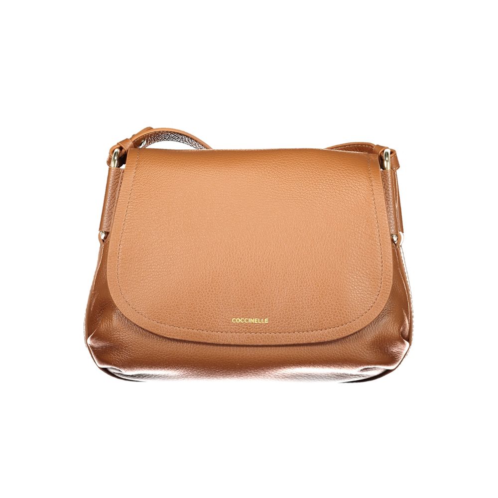 Coccinelle Marrone Leather Rebekka Bag