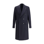 Blue Wool Coat