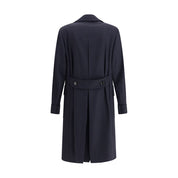 Blue Wool Coat