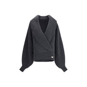 Gray Wool Sweatshirt