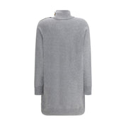 Gray Cashmere Casual Dress