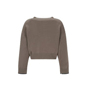 Beige Cashmere Cashmere Sweater