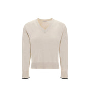 Beige Cashmere Cashmere Sweater