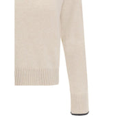 Beige Cashmere Cashmere Sweater