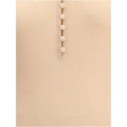 Flerfärgad tröja i merinoull