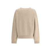 Beige Cashmere Cashmere Sweater