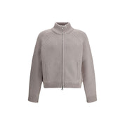 White Merino Wool Cardigan