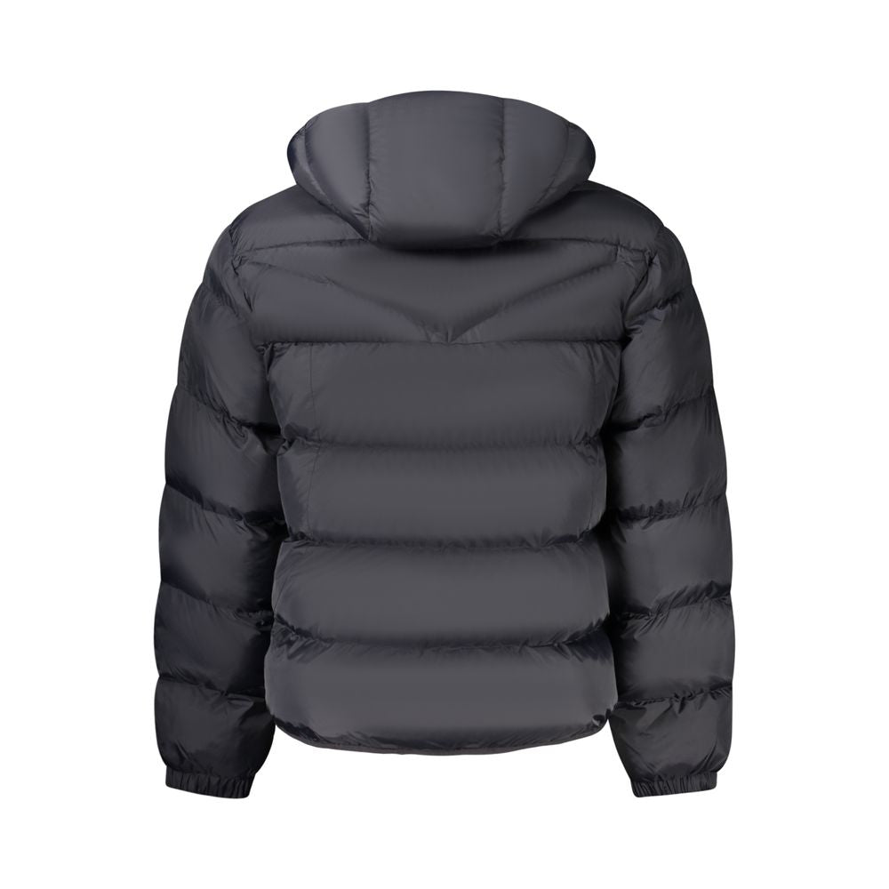 Napapijri Black Poliammide Hooded Jacket