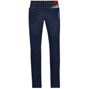 Blue Cotton Jeans Denim