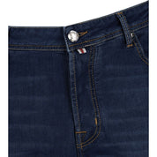 Blue Cotton Jeans Denim