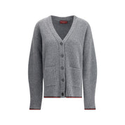 Gray Wool Cardigan