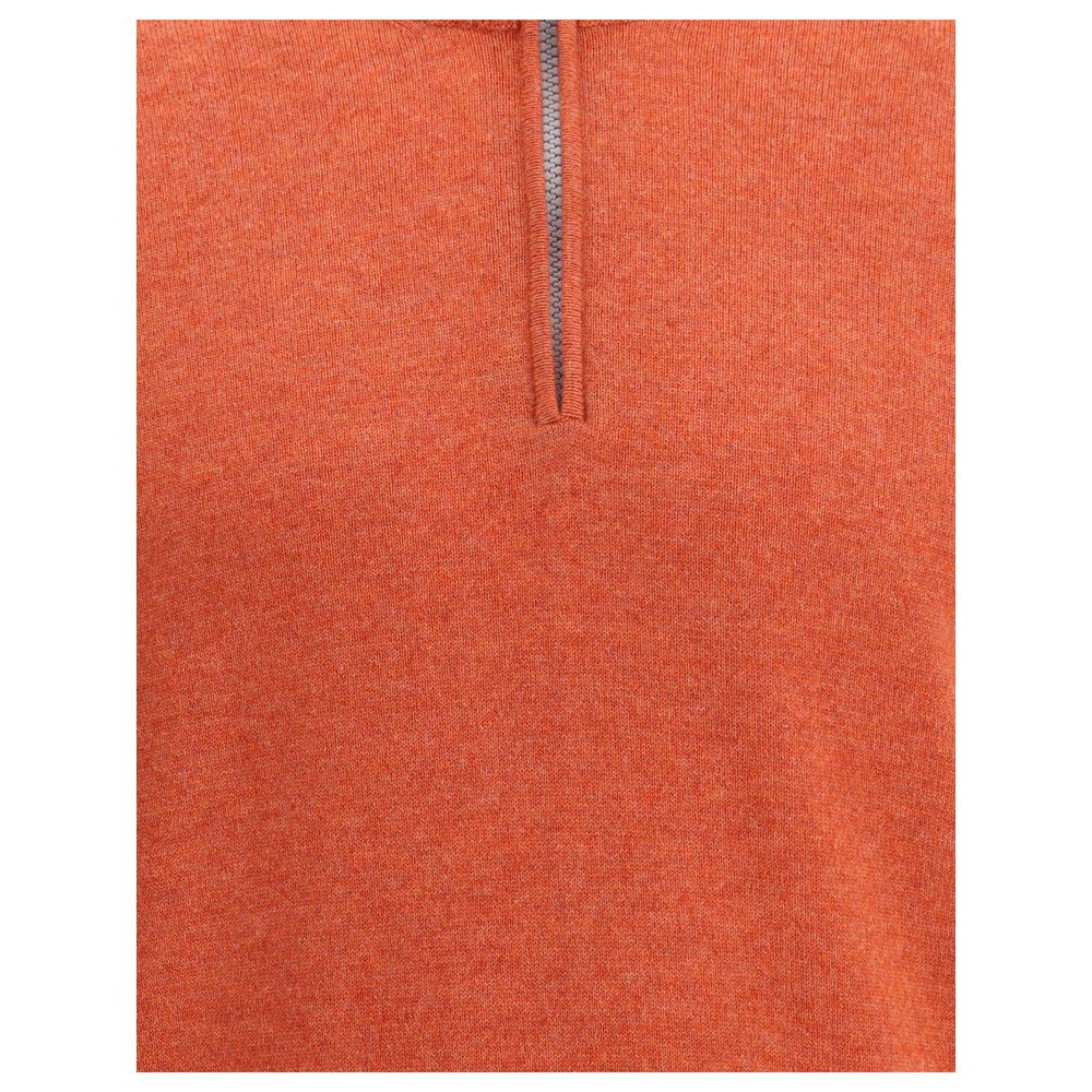 Red Cashmere Sweatshirt