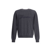 Gray Merino Wool Sweatshirt