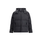 Hooded Diagonal Arrow Down Jacket