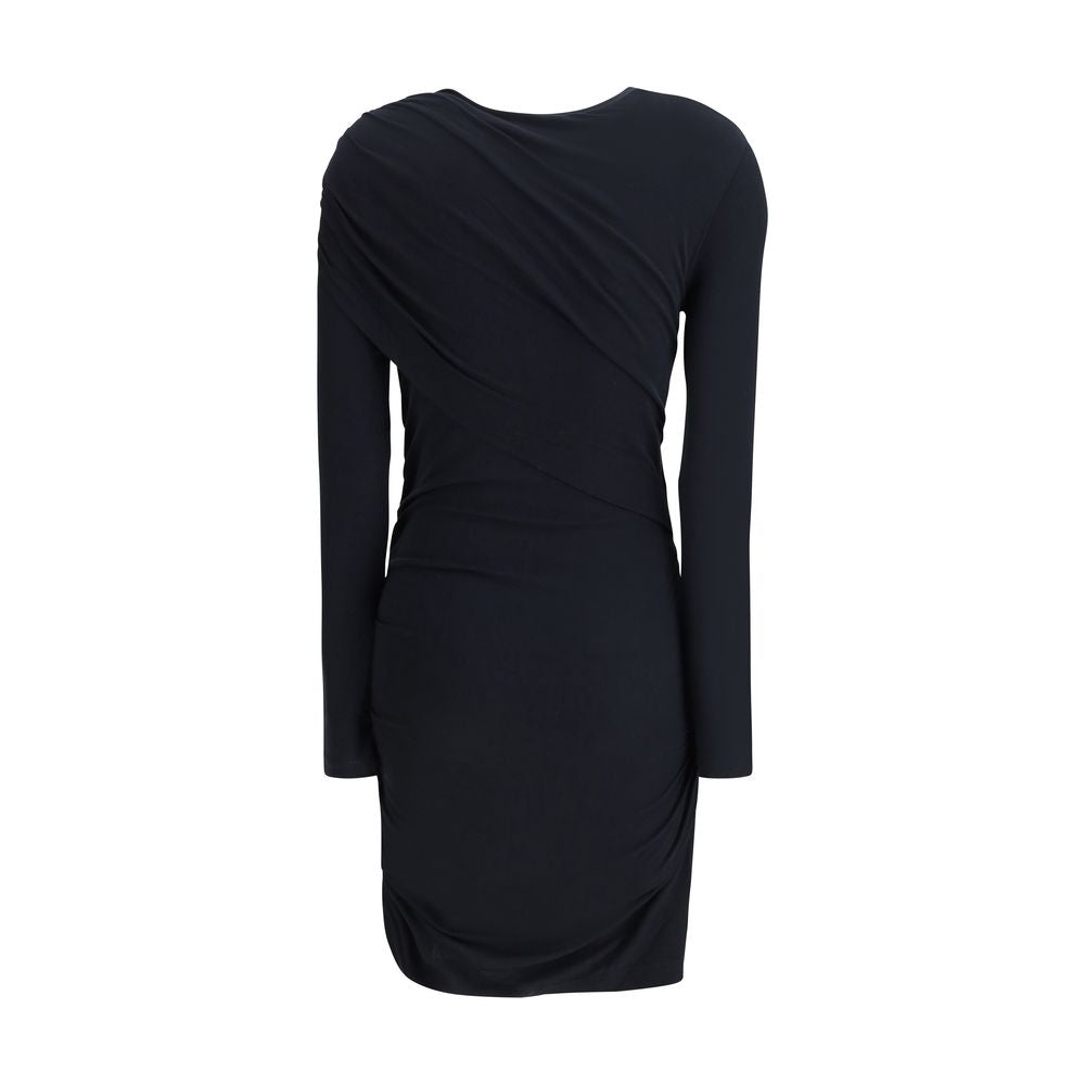 Black Modal Casual Dress