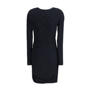 Black Modal Casual Dress