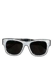 DG4379F Pearl White Acetate Frame Shades Sunglasses