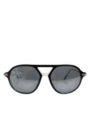 DG4343F Black Acetate Frame Pilot Shades Sunglasses