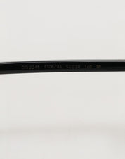 Matte Black Steel Frame Gray Lens Sunglasses