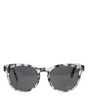 Dolce & Gabbana Havana Clear Acetate Sunglasses