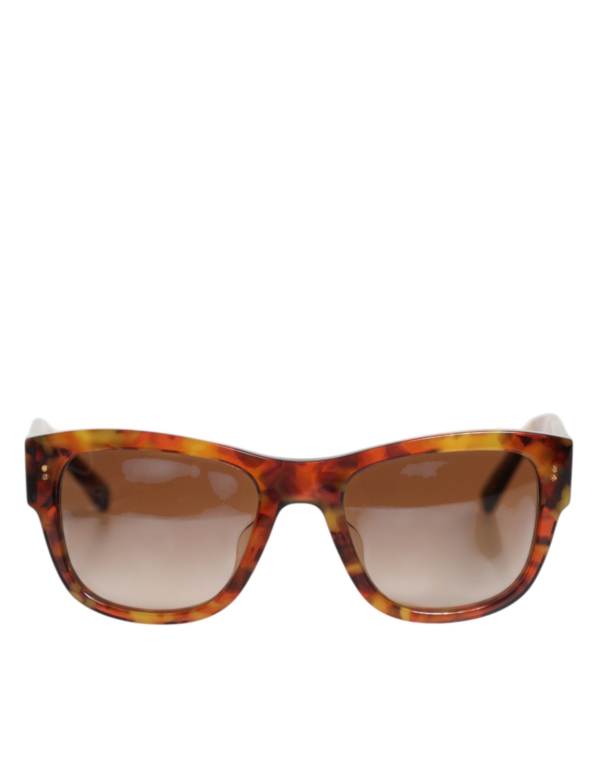 Dolce & Gabbana Brown Havana Acetate Sunglasses