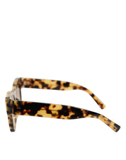 DG4379F White Tortoiseshell Gradient Acetate Shades Sunglasses