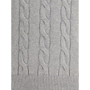 Gray Cashmere Sweatshirt