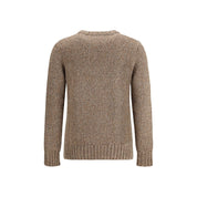 Brown Merino Wool Sweatshirt