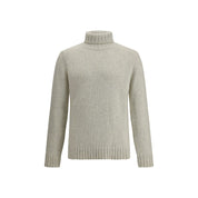 Gray Alpaca Vicugna Pacos Turtleneck