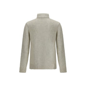 Gray Alpaca Vicugna Pacos Turtleneck