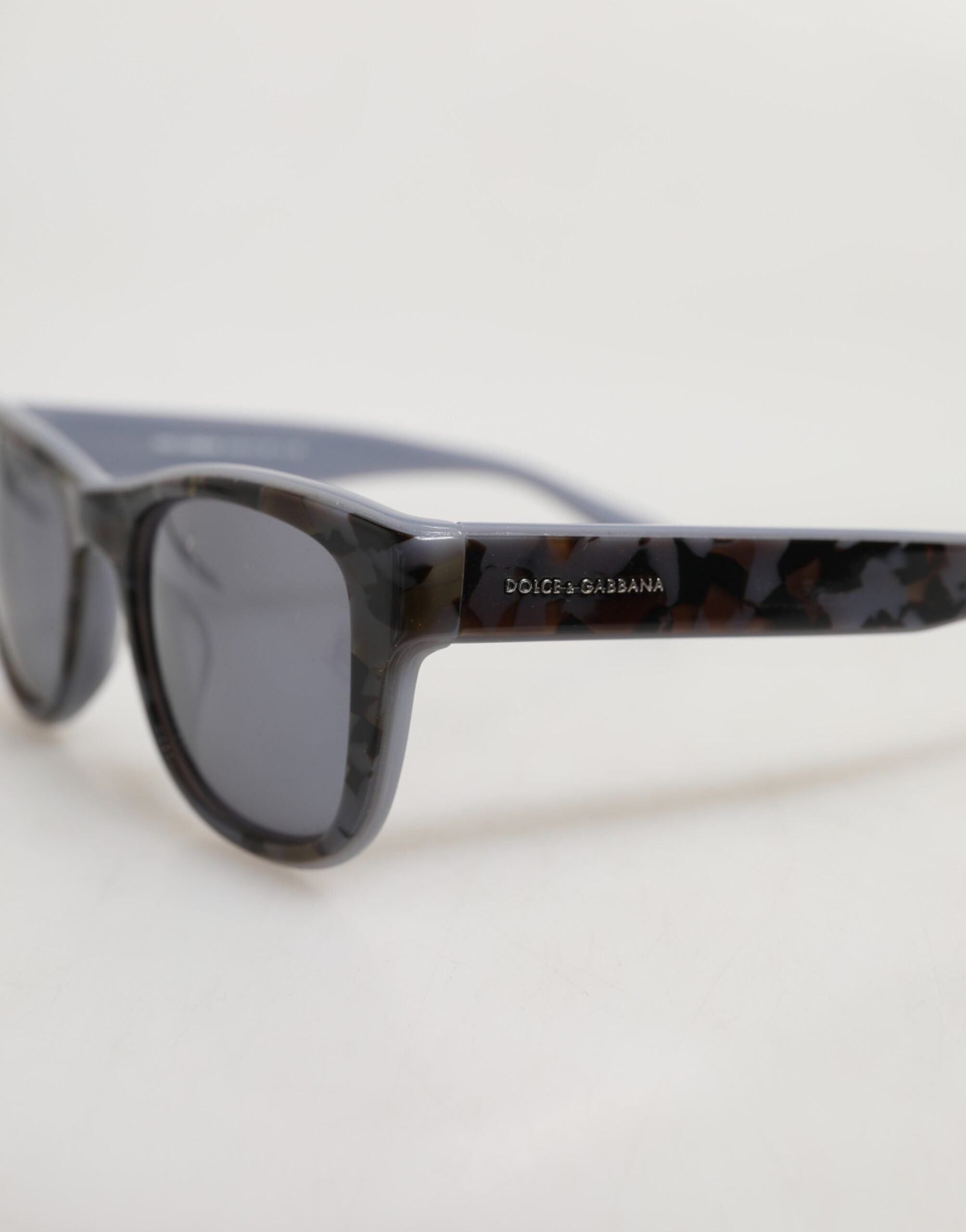 DG4284F Gray Tortoiseshell Blue Acetate Shades Sunglasses