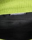 Green Leather Handbag Clutch Mini Purse Pouch Tablet Case