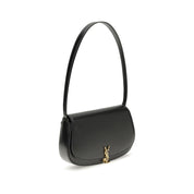Black Calf Leather Bos Taurus Shoulder Bag
